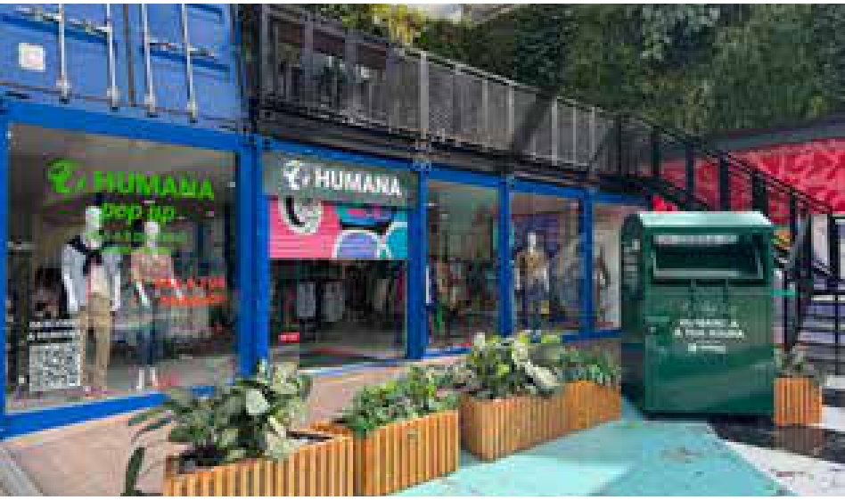 Humana Pop-Up shop